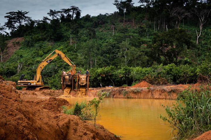 Government Bans Mining in Forest Reserves after Repealing L.I. 2462